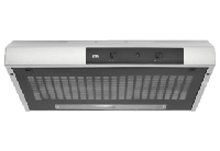 Etna AO160RVS Afzuigkap onderbouw Grijs - thumbnail