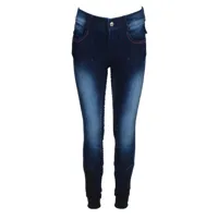 Harrys Horse Loulou Sanddrif FG kinder rijbroek jeans maat:128 - thumbnail