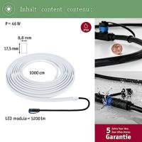 Paulmann Stripe Smooth 94681 Verlichtingssysteem Plug&Shine LED-strip LED 46 W Warmwit Zwart - thumbnail
