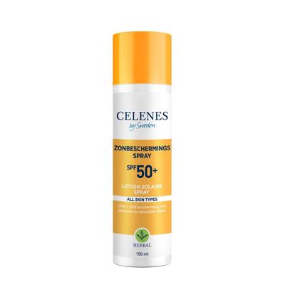 Celenes Herbal sunscreen spray all skintypes SPF50 150 Milliliter
