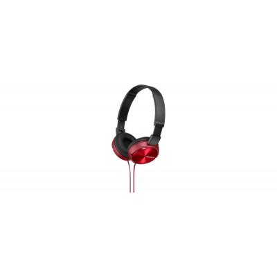 Sony MDR-ZX310AP On-ear hoofdtelefoon Rood
