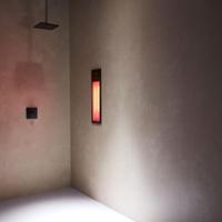 Sunshower Pure - Inbouw - Infrarood - 20 x 62 x 10 cm - Zwart - thumbnail