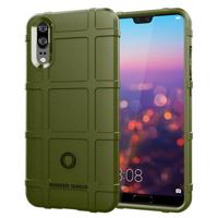 Volledige dekking schokbestendig TPU Case voor Huawei P20 (groen) - thumbnail