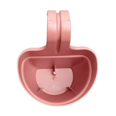 ELHO - Bloempot - Vibia Campana Easy Hanger Small - Dusty Rose - Buitenbalkon - L 24,1 x B 20,5 x H 26,5 cm