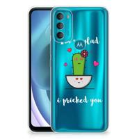 Motorola Moto G71 5G Telefoonhoesje met Naam Cactus Glad - thumbnail