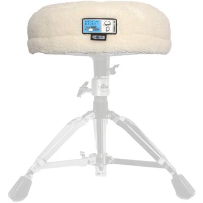 Protection Racket 9024-00 Fleece Seat Cover hoes voor drumkruk 12 inch propile - wit Protection Racket 9024-00 Fleece Seat Cover hoes voor drumkruk 12 inch propile - wit