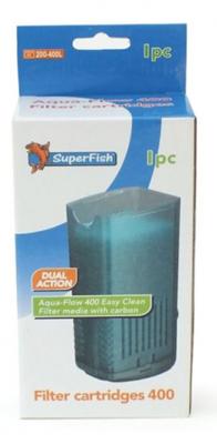 Superfish Aquaflow 400 Easy Click Cartridge - Moeiteloos Helder Aquariumwater Superfish Aquaflow 400 Easy Click Cartridge - Moeiteloos Helder Aquariumwater