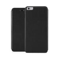 Pipetto iPhone 6 Plus/iPhone 6S Plus Folio Case - Slim Wallet Cover - Zwart Luxe Veganistisch Leer (Compatibel met iPhone 6 Plus, iPhone 6S Plus) - thumbnail