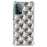 Samsung Galaxy A52 4G/5G Case Anti-shock Salamander Grey - thumbnail