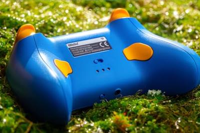 8BitDo ultimate 3-mode controller for xbox - rare 40th anniversary edition (blauw/goud, xbox series x|s, xbox one, pc, bluetooth / usb-c / 2.4 ghz )