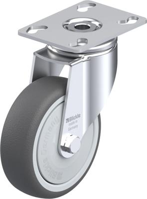 Blickle LKPA-PATH 101KF Zwenkwiel Wieldiameter: 100 mm Draagvermogen (max.): 120 kg 1 stuk(s)