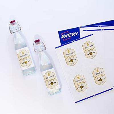 Etiket avery l7169-100 99.1x139mm 400st