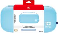 Hori Slim Tough Pouch - Light Blue (Nintendo Switch 2) - thumbnail