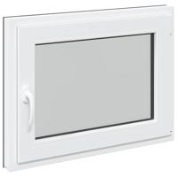 Kelderraam "RISOR" 80x50 cm draai-kiep DIN rechts antraciet - thumbnail