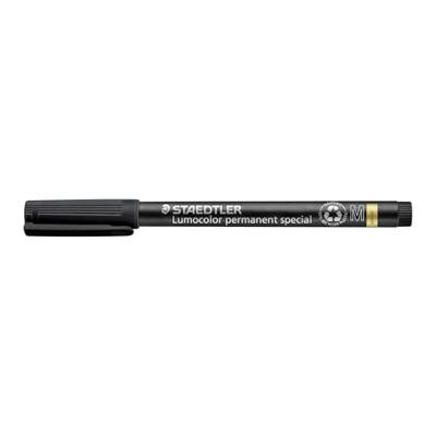 Permanente markeerstift Staedtler 319 Zwart 10 Onderdelen (10 Stuks)