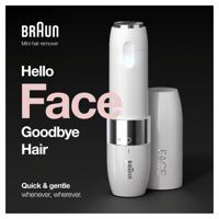 Braun Face FS1000 Mini Onthaarder, Elektrische Gezichtsontharing Voor Vrouwen, Wit - thumbnail