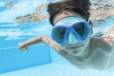 Bestway Duikmasker Junior Anatomische Band Assorti Kleur +7 Jaar Strand en Zwembad 22040