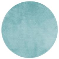 VidaXL Vloerkleed oviedo laagpolig ø 200 cm groen - thumbnail