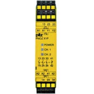 PILZ PNOZ X1P C 24VDC 3n/o 1n/c Veiligheidsschakelapparaat Voedingsspanning (num): 24 V/DC 3x NO, 1x NC (b x h x d) 22.5 x 101 x 121 mm 1 stuk(s)