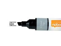 Whiteboardmarker nobo liquid schuin ass 4mm - thumbnail