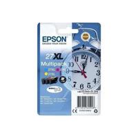 Epson Inktcartridge T2715, 27XL Origineel Combipack Cyaan, Geel, Magenta C13T27154012 - thumbnail