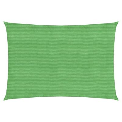 VidaXL Zonnezeil 160 g/m² 4x6 m hdpe lichtgroen
