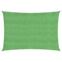 VidaXL Zonnezeil 160 g/m² 4x6 m hdpe lichtgroen - thumbnail