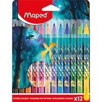 Viltstift maped dragon set 12 kleuren - thumbnail