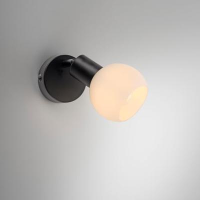 Just Light Zwarte wandlampLoki 1-lichts - 12150-18