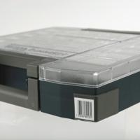 raaco Boxxser 55 5x5-15 Assortimentskoffer (l x b x h) 284 x 298 x 55 mm Aantal vakken: 15 Inhoud 1 stuk(s) - thumbnail