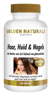 Golden Naturals Haar Huid & Nagels Capsules Golden Naturals Haar Huid & Nagels Capsules