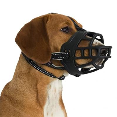 TRIXIE MUILKORF MUZZLE FLEX SILICONE ZWART XL 37X39 CM