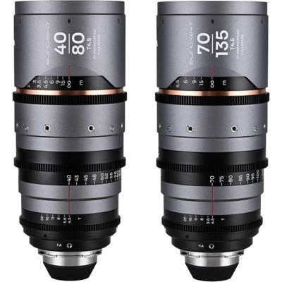 Laowa Sunlight FF 2x Anamorphic Zoom Bundle 40-80/70-135mm Amber