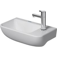 Duravit Starck Me fontein 1 kraangat rechts 40x22cm mat wit 0717403200 - thumbnail