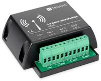 H-Tronic HT3E Radiografische ontvanger 3-kanaals Frequentie: 868.35 MHz 12 V/DC - thumbnail