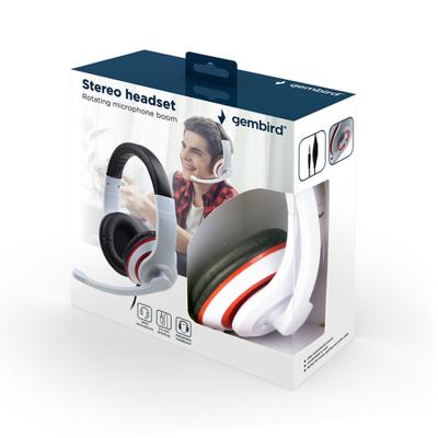 Stereo headset met microfoon