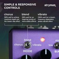 Strymon UltraViolet Vintage Vibe modulatie gitaar effectpedaal - thumbnail