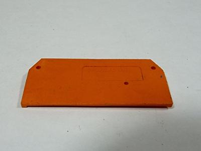 WAGO 279-346 Afsluit- en scheidingsplaat Oranje 100 stuk(s)