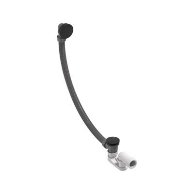 Badoverloopset MAY Incl. Sifon Mat Zwart PED