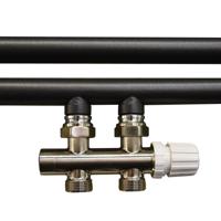 Onderblok Boss & Wessing Rio Thermostatisch 3/4&apos;&apos; Geborsteld Staal Recht Boss & Wessing - thumbnail