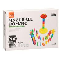 Knikkerbaan & Dominoset, 43dlg. - thumbnail