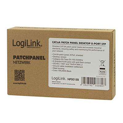 LogiLink NP0018B patch paneel