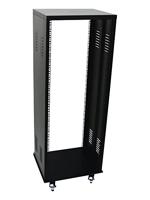 Omnitronic SR-19 19 inch rack 40 HE Staal Incl. wielen - thumbnail