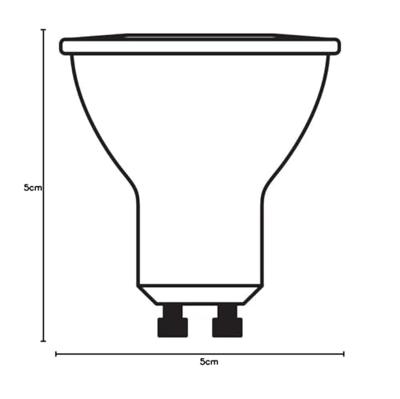 OSRAM HOMELIGHTING 4058075453661 LED-lamp Energielabel F (A - G) GU10 Reflector 7 W = 80 W Koudwit (Ø x l) 50 mm x 52 mm 1 stuk(s) OSRAM HOMELIGHTING 4058075453661 LED-lamp Energielabel F (A - G) GU10 Reflector 7 W = 80 W Koudwit (Ø x l) 50 mm x 52 mm 1 stuk(s)