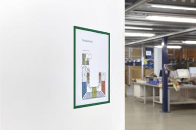 magnetoplan 1130305 Magnetisch frame Groen DIN A4