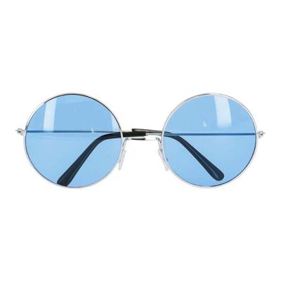 Boland Partybril hippie xl blauw Boland Partybril hippie xl blauw