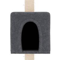 VidaXL Kattenmeubel met sisal krabpalen 180 cm donkergrijs - thumbnail