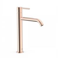 Wastafelmengkraan Tres Study Exclusive 30,4 cm 1-Hendel Rond Rosé Goud - thumbnail
