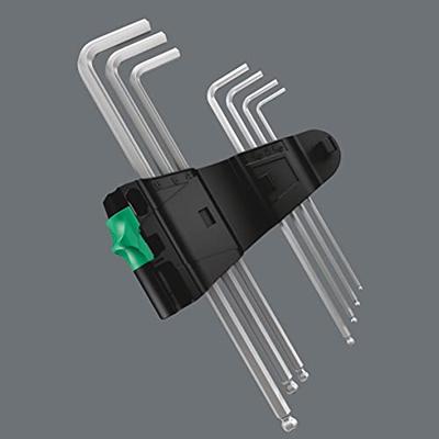 Wera 950 PKL/9 SM N Stifsleutelset, metrisch, verchroomd, 9 -delig - 1 stuk(s) - 05022087001 - thumbnail
