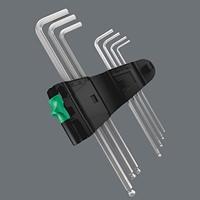 Wera 950 PKL/9 SM N Inbus Haakse schroevendraaierset 1.5 mm, 2 mm, 2.5 mm, 3 mm, 4 mm, 5 mm, 6 mm, 8 mm, 10 mm 9-delig - thumbnail